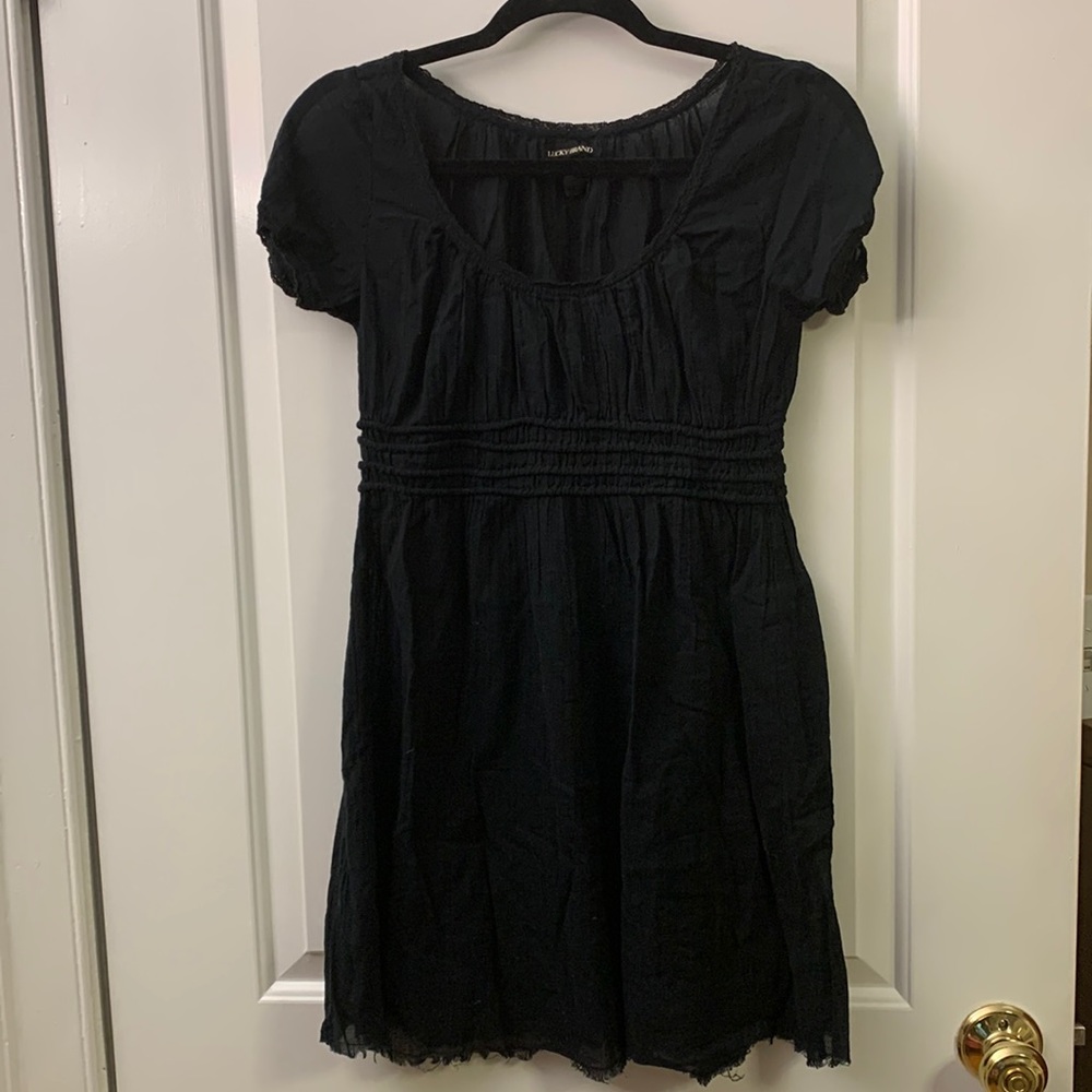 Lucky Brand sheer tunic